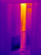 air filtration ducts - thermal image